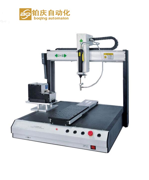 單頭單平臺吸附式全自動螺絲機
