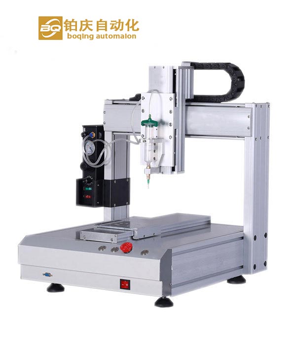 單頭單工位加熱自動點膠機